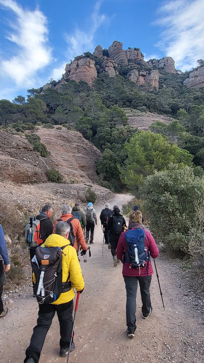 AEC_Reus's tweet image. 1ª sortida de 25è aniversari de "El Baix Camp i tu... a peu" L'@AEC_Reus i el @CEBaixCamp agermanats en aquesta preciosa ruta des de Can Robert (Matadepera), pujada a la Mola de Sant Llorenç del Munt, Cim del Montcau i Coll de les Estenalles.
#AECdeReus #CEBaixCamp #FEEC