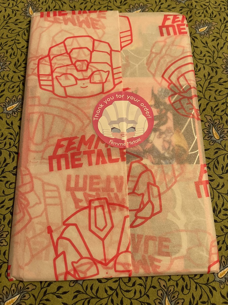 Atsukamo123's tweet photo. More and more zines! Got my amazing @femmemetalezine that had grade A wrapping paper protecting it. Then, had the opportunity to snag some leftovers from @TruckKun2 @bsd_zine. Can’t wait to read through everything! https://t.co/dCU1wt2pH2