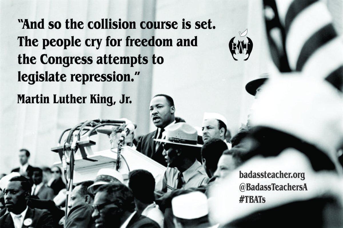 UtahBATs (@utahbats) on Twitter photo When you don't let schools teach about Civil Rights, that's oppression. #MartinLutherKingJr #MLKDay #CriticalRaceTheory #CRT #TBATs .<a href="/ColoradoBATsA/">ColoradoBATsA</a> .<a href="/AZBatsA/">Arizona Bats</a> .<a href="/NewMexicoBATs/">NewMexicoBATs</a> .<a href="/IdahoBATs/">IdahoBATs</a> .<a href="/OregonBATs/">OregonBATs</a> .<a href="/NVBats/">NVBATs</a> .<a href="/AlaskaBATs/">AlaskaBATs</a> .<a href="/hawaiibats/">@HawaiiBATs</a> .<a href="/CaliBats/">Cali Bats</a> .<a href="/WaBATs_/">Wa Badass Teachers A</a> When you don't let schools teach about Civil Rights, that's oppression. #MartinLutherKingJr #MLKDay #CriticalRaceTheory #CRT #TBATs .<a href="/ColoradoBATsA/">ColoradoBATsA</a> .<a href="/AZBatsA/">Arizona Bats</a> .<a href="/NewMexicoBATs/">NewMexicoBATs</a> .<a href="/IdahoBATs/">IdahoBATs</a> .<a href="/OregonBATs/">OregonBATs</a> .<a href="/NVBats/">NVBATs</a> .<a href="/AlaskaBATs/">AlaskaBATs</a> .<a href="/hawaiibats/">@HawaiiBATs</a> .<a href="/CaliBats/">Cali Bats</a> .<a href="/WaBATs_/">Wa Badass Teachers A</a>