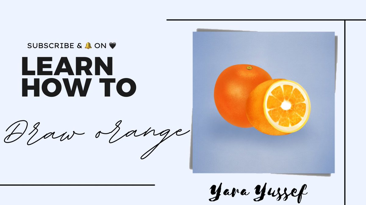 HeadsCollection's tweet photo. Drawing realistic orange in procreate pocket 🧡 #digitalart https://t.co/qwq176gT3e via @YouTube https://t.co/oTzb8oqQHk