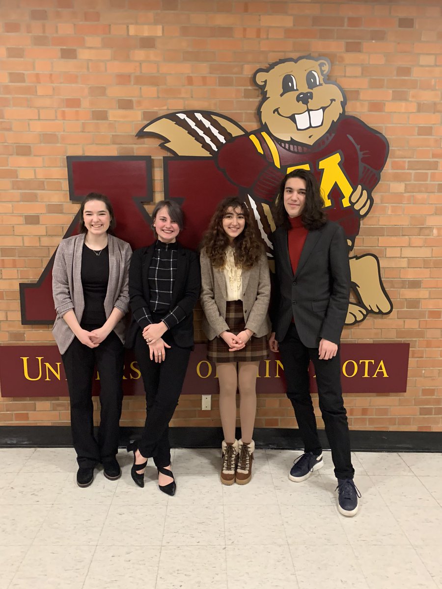 DuluthDebaters's tweet photo. The Duluth Debate Team ends the season at the State Tournament. We have had a tremendous season and will be off to Phoenix this summer.
Congrats Greyhounds on representing your school with pride! https://t.co/H8ISpzJf7i