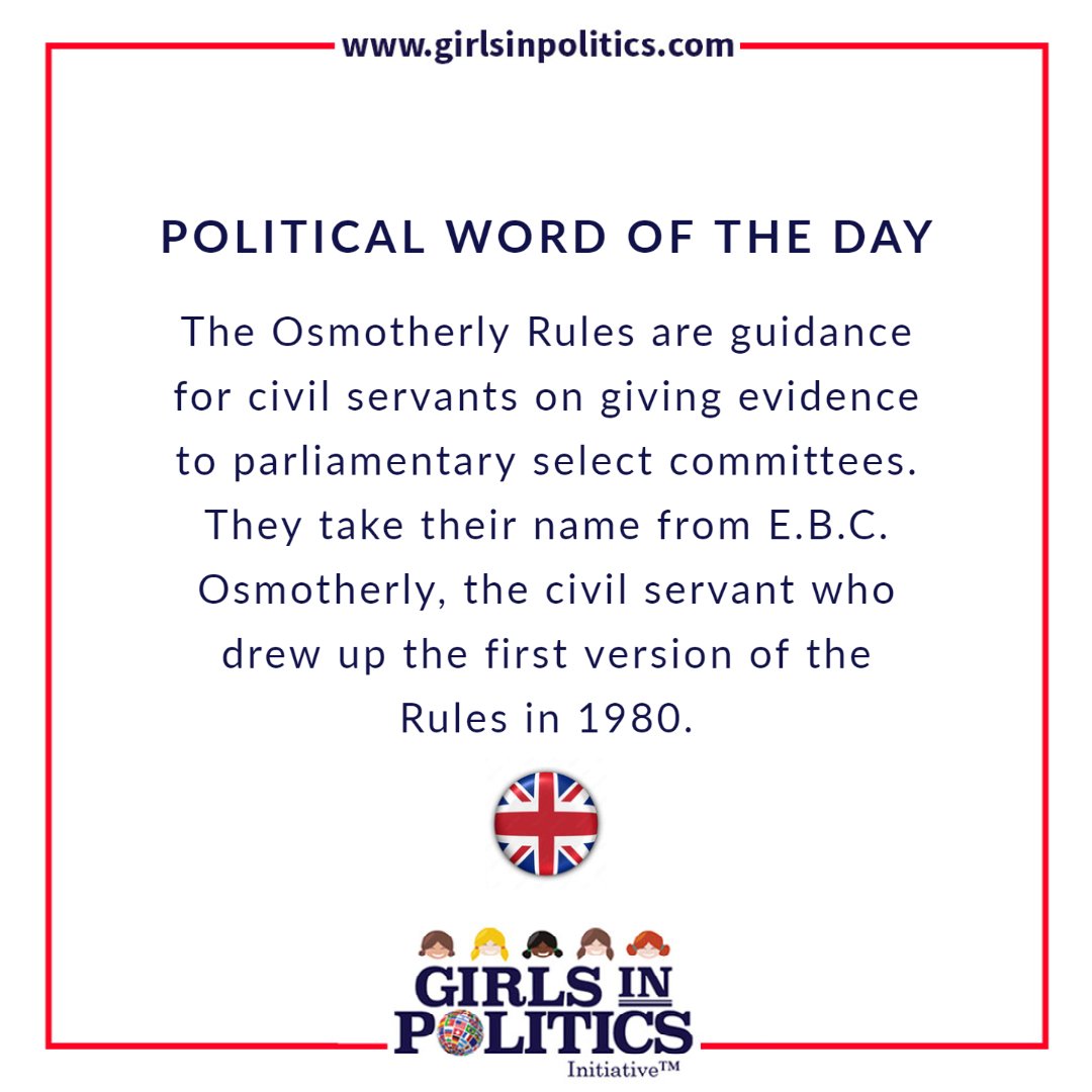 Girls in Politics Initiative on Twitter "Political Word of the Day