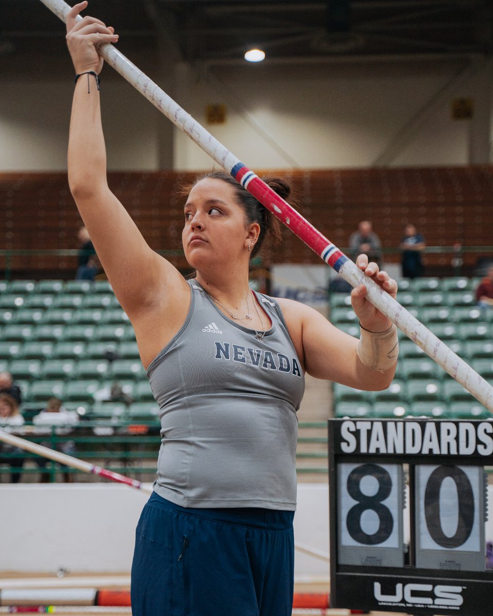 WolfPackTrack's tweet image. 2023 National Pole Vault Summit 🌟

Congratulations to Camrin Dolcini for earning a 🥇 place finish in the College Women event!

#BattleBorn