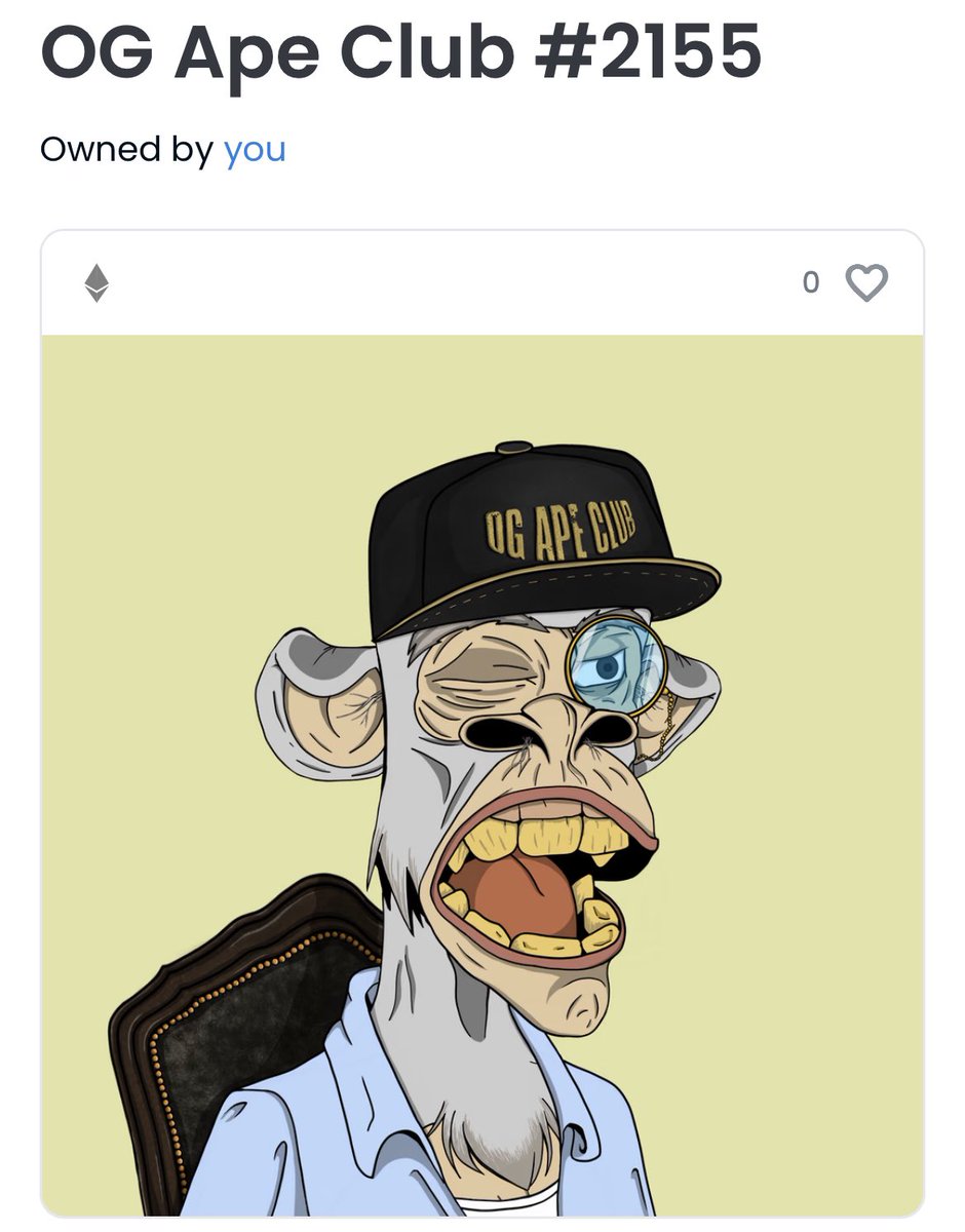 OG_Ape_Club's tweet photo. 🚨OGAC IS PITCHING ON SWEEPERSCLUB! 🧹

🚨We will be giving away 1 OGAC NFT with huge utility 🎉

  -FOLLOW - US &amp; @SweepersClub &amp; @LVLLofficial 
  -RT &amp; TAG 3 FRIENDS
  -SET YOUR SWEEPTANK REMINDER  🚨⬇️⬇️
https://t.co/gdPbmcywNH
🚨WIN ME ⬇️⬇️⬇️🔥🚨 https://t.co/uhGNBDOn6R