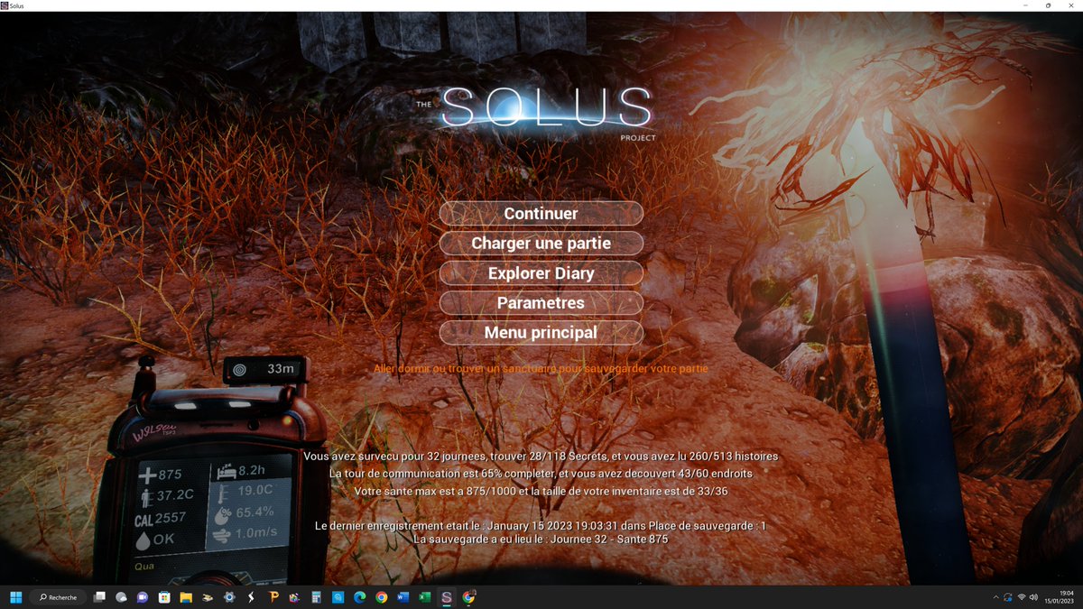 ArmelleAb's tweet photo. #TheSolusProject Plus on avance dans le jeu et plus on a de drôle de décors ! 🥰🥰🥰🥰 https://t.co/2Fl7kBMRDl