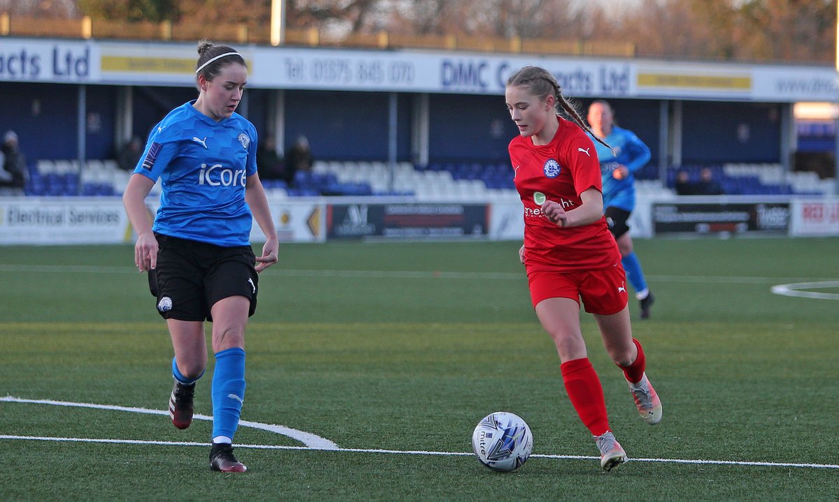 A few more images via <a href="/NickyHayesPhoto/">NickyHayesPhotos</a> from this afternoon's @BTFCDevelopment vs <a href="/BTFCWomen/">Billericay Town FC Women</a> match at New Lodge sees <a href="/ZoeRusheeeen13/">Zoe Rushen ✌5</a> on the attack, <a href="/Dollie51747337/">Dollie-Boo</a> being Dollie, <a href="/georgieemorton/">georgie</a> on the ball plus <a href="/miaaalicexo/">Mia Robins</a> on the charge. #BTFCWomen #ACommunityClub