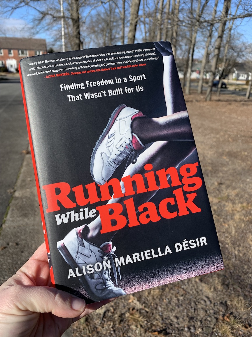 I’ve always found the running community to be welcoming. If you’re white, like I am, you may feel the same. But that isn’t the case for everyone.

My latest post is on @AlisonMDesir's book, 'Running While Black:' sherunsbytheseashore.com/2023/01/15/run… #RunHappyTeam #BibChat #RunningWhileBlack