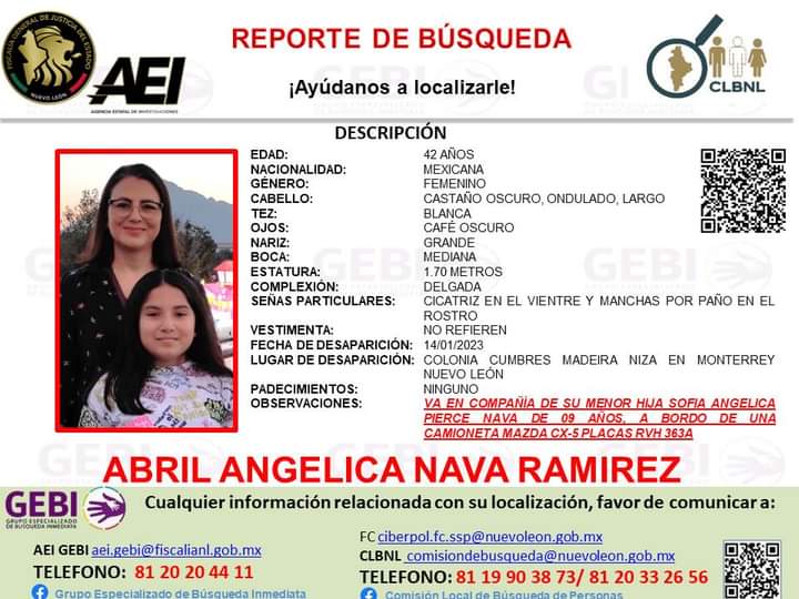 josuebecerra's tweet photo. Atención, reporte de búsqueda en Nuevo León.
RT https://t.co/5pWAEt17np