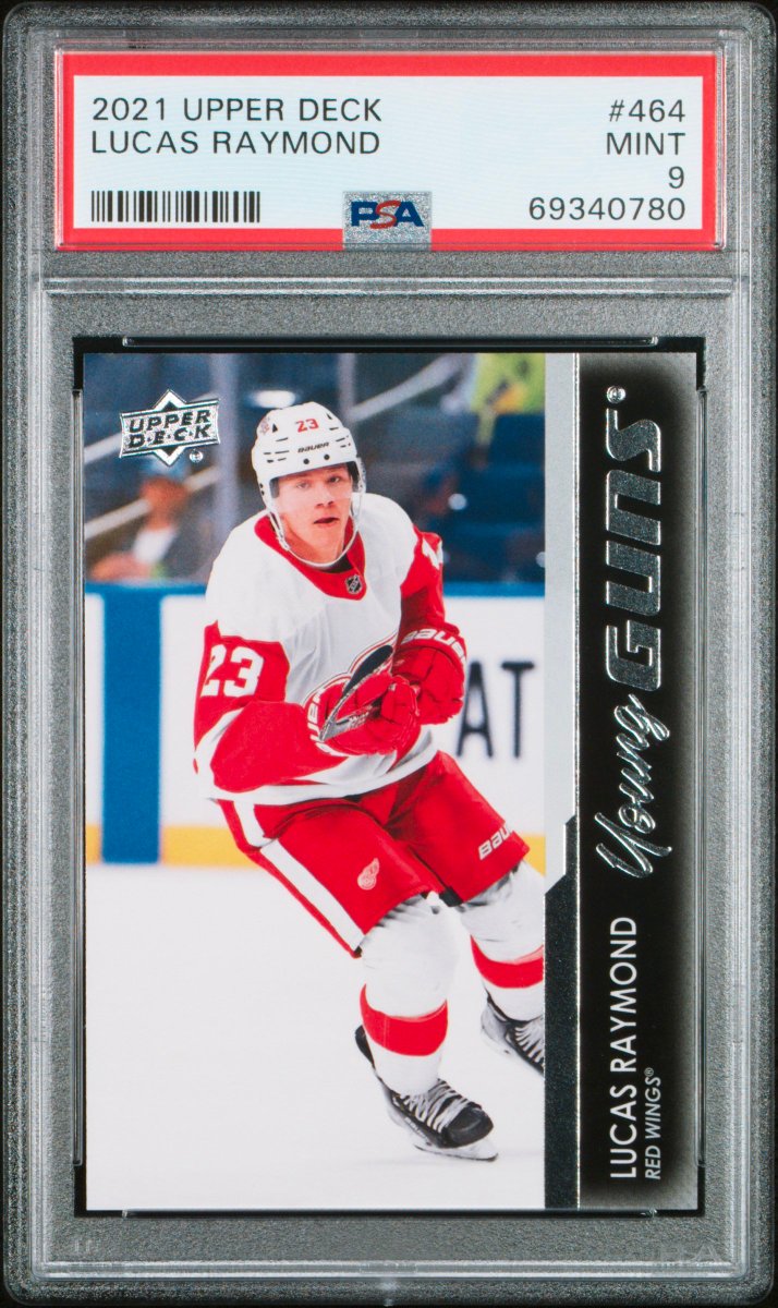 CardsCorey's tweet photo. Haven't done a giveaway in a while, so lets give this Lucas Raymond YG PSA 9 away shall we?

Retweet and follow to enter, I'll pick a winner when the order arrives from PSA, hopefully end of next week

#NHLAllStarVote K'Andre Miller
#NHLAllStarVote Adam Fox https://t.co/n6EwOJUp7q