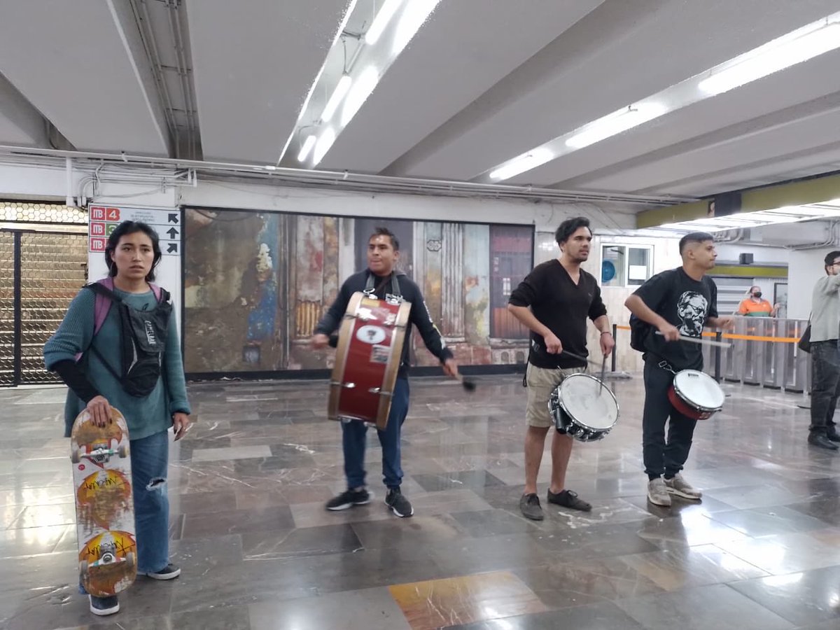 FelipeLeonLopez's tweet photo. Colectivos y organizaciones sociales se suman a protesta masiva contra Guardia Nacional en el Metro. Convocan para manifestación masiva el 21 de enero #metropopular https://t.co/gXE07nCe4L