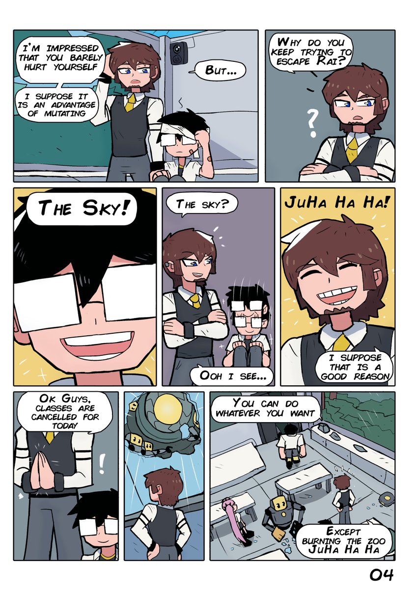 ✨UNDER SKY - Chapter 1: Page 1-4✨
.more pages⬇️⏬ 