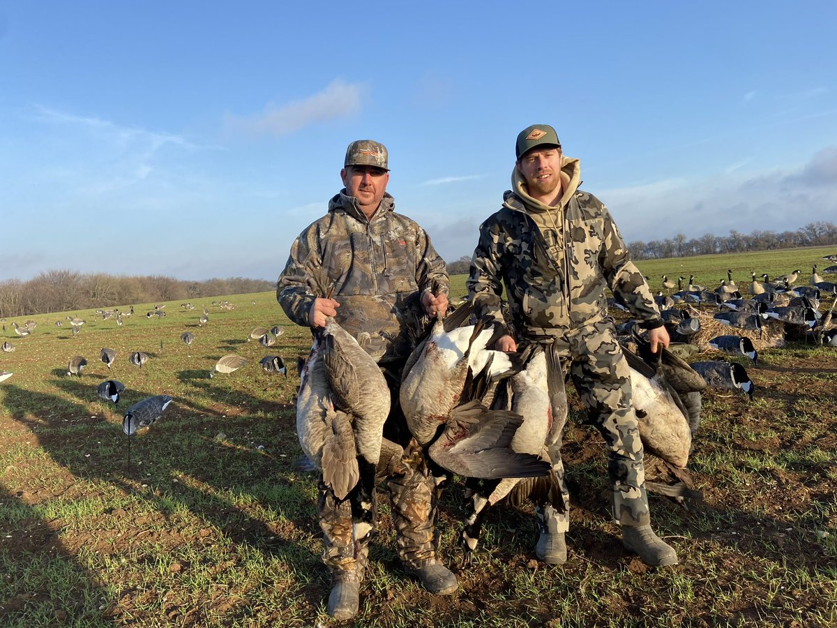 Solid morning. Don’t worry, they aren’t the Gunter Geese!