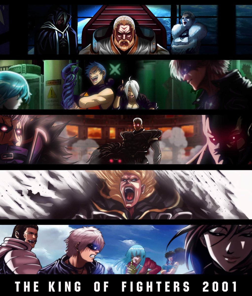 Raydash30's tweet photo. The King of Fighters 2001 Nest Saga.
#kof #kof2001 #thekingoffighters #thekingoffighters2001 #kingoffighters2001 #nestsaga #SNK  @SNKAofficial https://t.co/RZreObeI5G