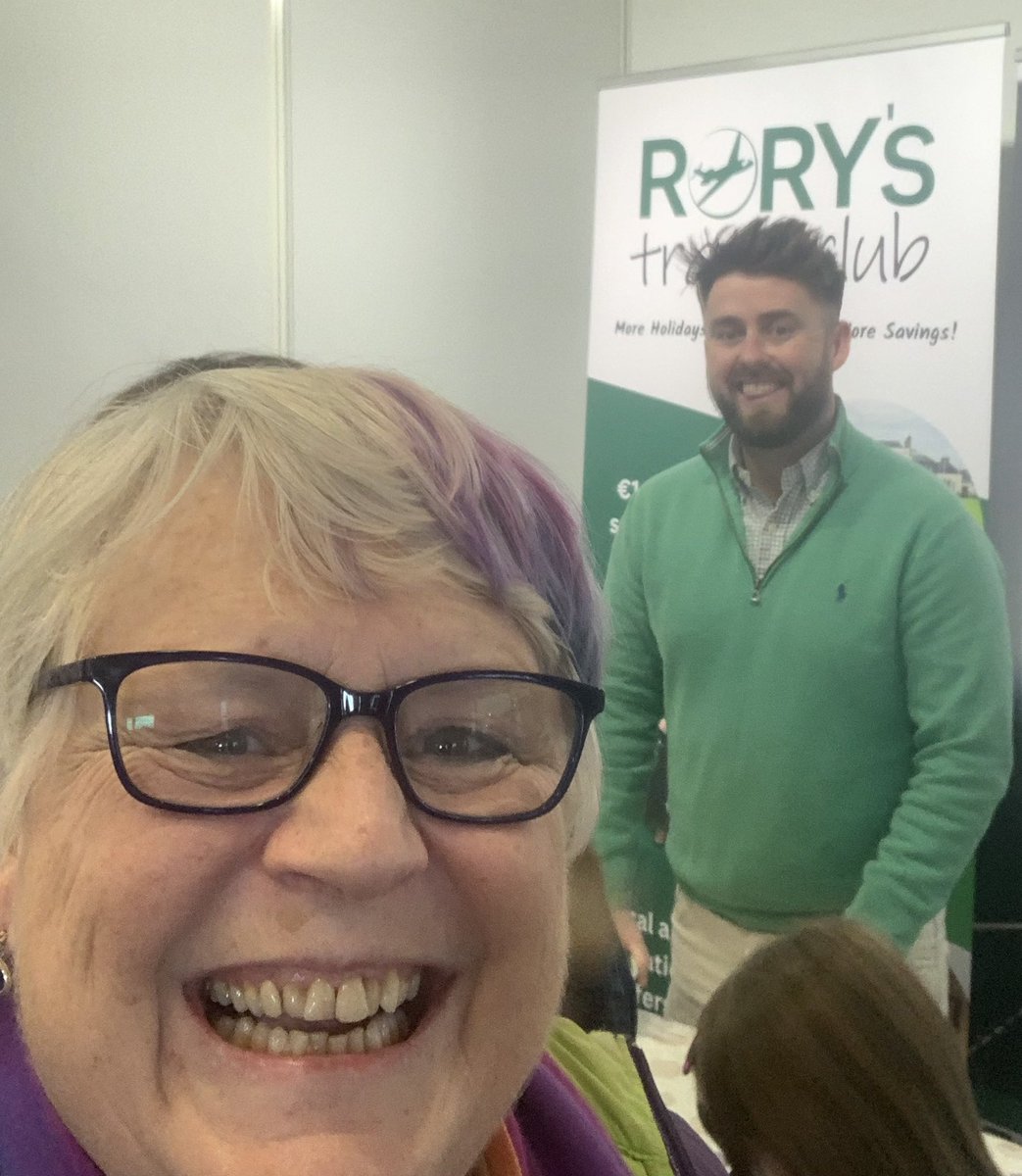 BlueShields1's tweet photo. My favourite stand. Rory’s Travel Club @theholidayshow https://t.co/U3PznNNFqm