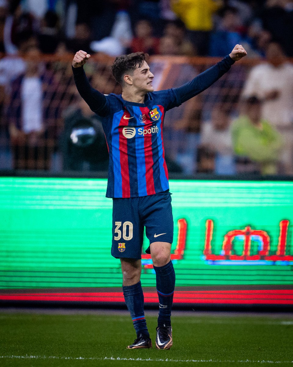 FCBarcelona's tweet photo. A CHAMPION AT 18 https://t.co/Ova2NpRak4