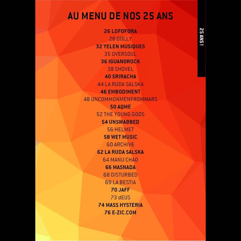 WFenec's tweet photo. Le numéro 54 (avec @Not_Scientists en couverture) arrive le 18 à 18h18. ça va, tu vas t'en souvenir ? Encart spécial 25 ans (sommaire joint) ! + de 250 pages et du beau linge ! 🤟Seras-tu au RDV ? 
#WFENEC #WFENECMAG https://t.co/WryKn5cTlM