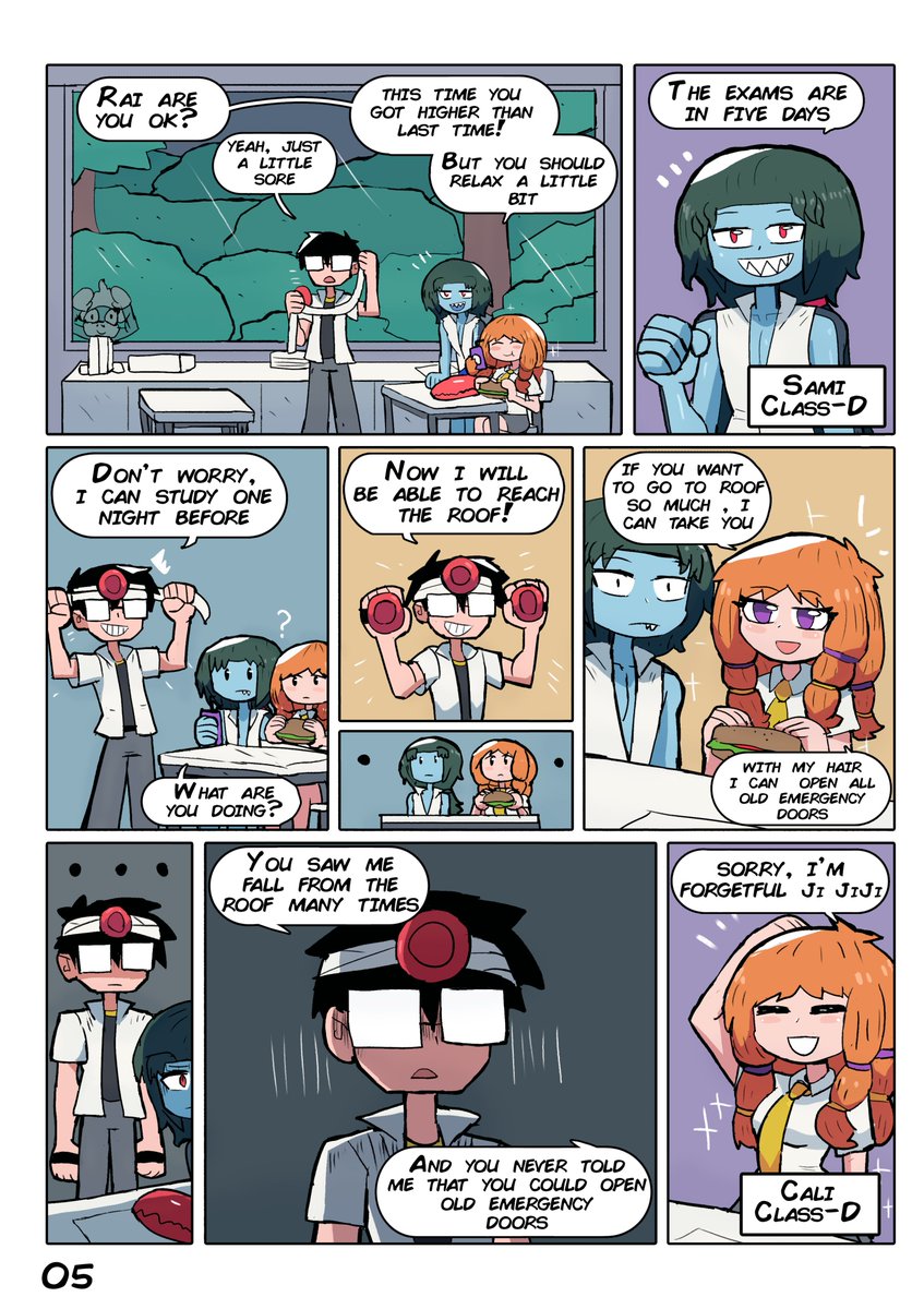 ✨UNDER SKY - Chapter 1: Page 5-8✨ 