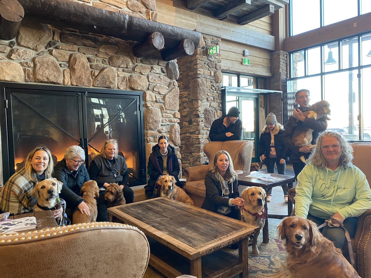 Sweet Charity begins a new training session ⁦<a href="/Cabelas/">Cabela's</a>⁩ Good Luck to all pups! #sweetcharitydogs #smiles ⁦<a href="/SCDSB_Schools/">Simcoe County District School Board</a>⁩