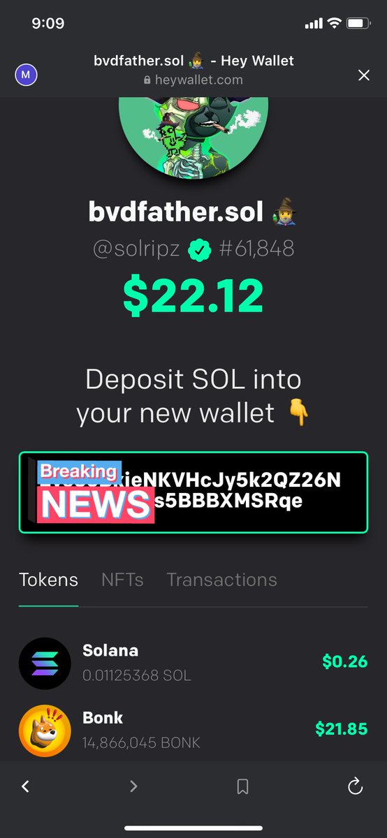 solripz's tweet photo. @hey_wallet send 6900 $BONK to the first 500 retweets and follows

Be sure to follow to claim your reward!
🫡 https://t.co/fJyflTQsqM