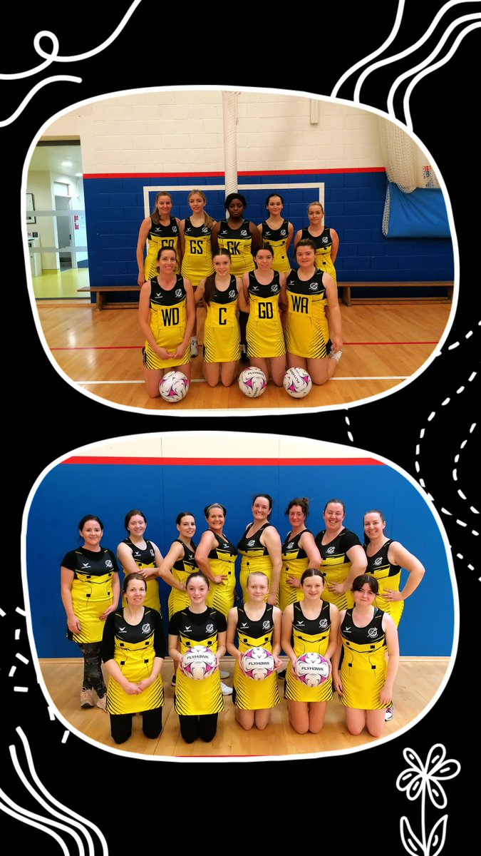 BoyneNetball's tweet photo. New Year, New Kit!
Thrilled to show off our brand new @FlyhawkNetball dresses this weekend! Delighted to partner with a female founded sportswear + equipment brand - Steph has been a pleasure to deal with.
Don't our squads look fantastic!! 
#BoyneBees 🐝
#BoyneLightning ⚡
🏐💛🖤 https://t.co/O93dDzSt1r