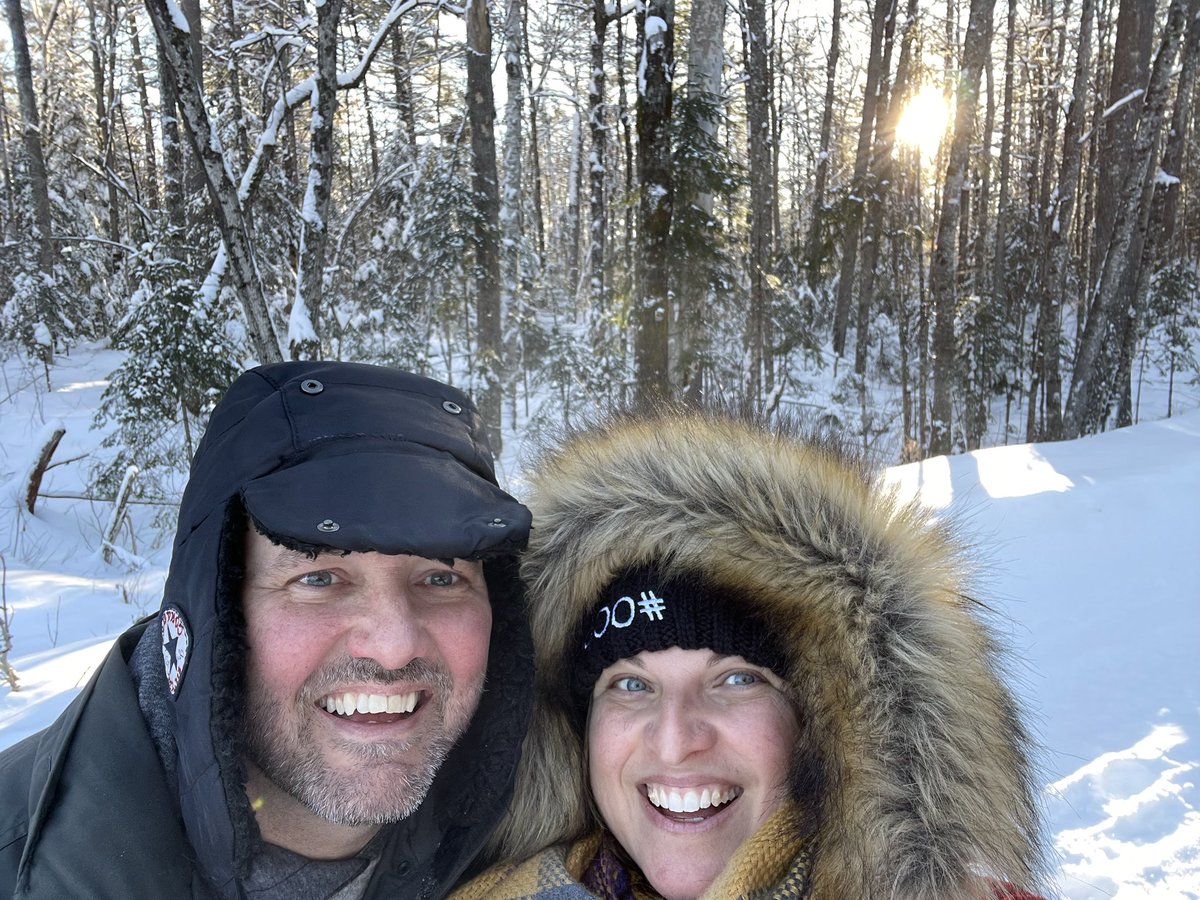 A long walk in the winter woods and near the lake is always a great way for me to recharge and  #ocsbBeWell. What brought you joy this weekend? 💗 ❄️