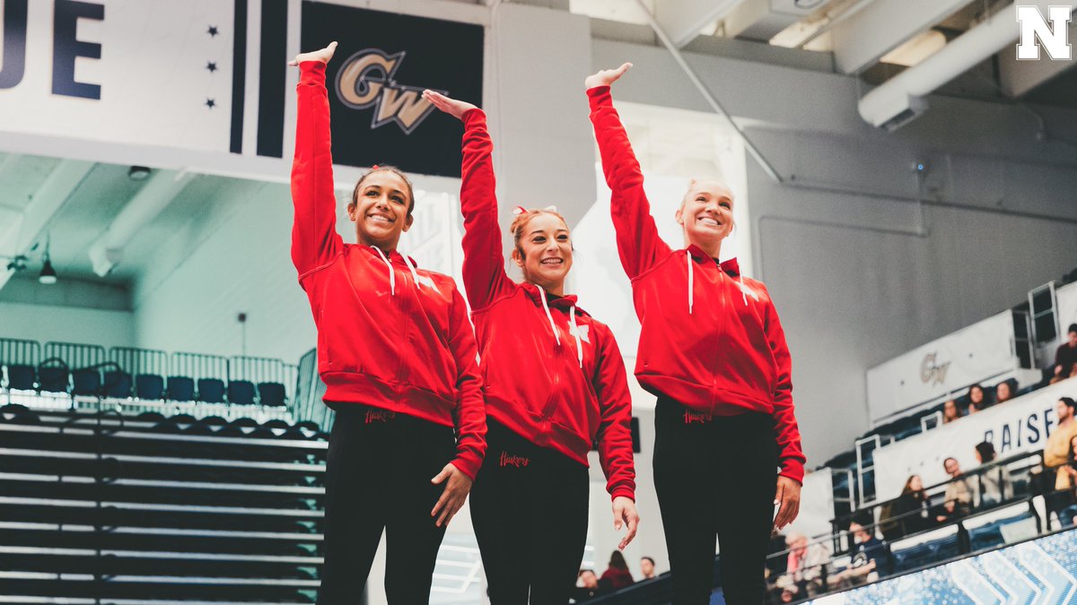HuskerWGym's tweet photo. Today was a GREAT day. ♥️ https://t.co/Z4KEiyz8X4