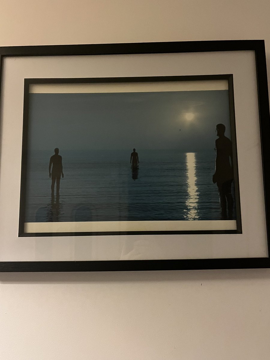 mannie66's tweet photo. @JohnnyVegasReal Have this picture in my hallway . Love Crosby beach https://t.co/cS9AJNje1S