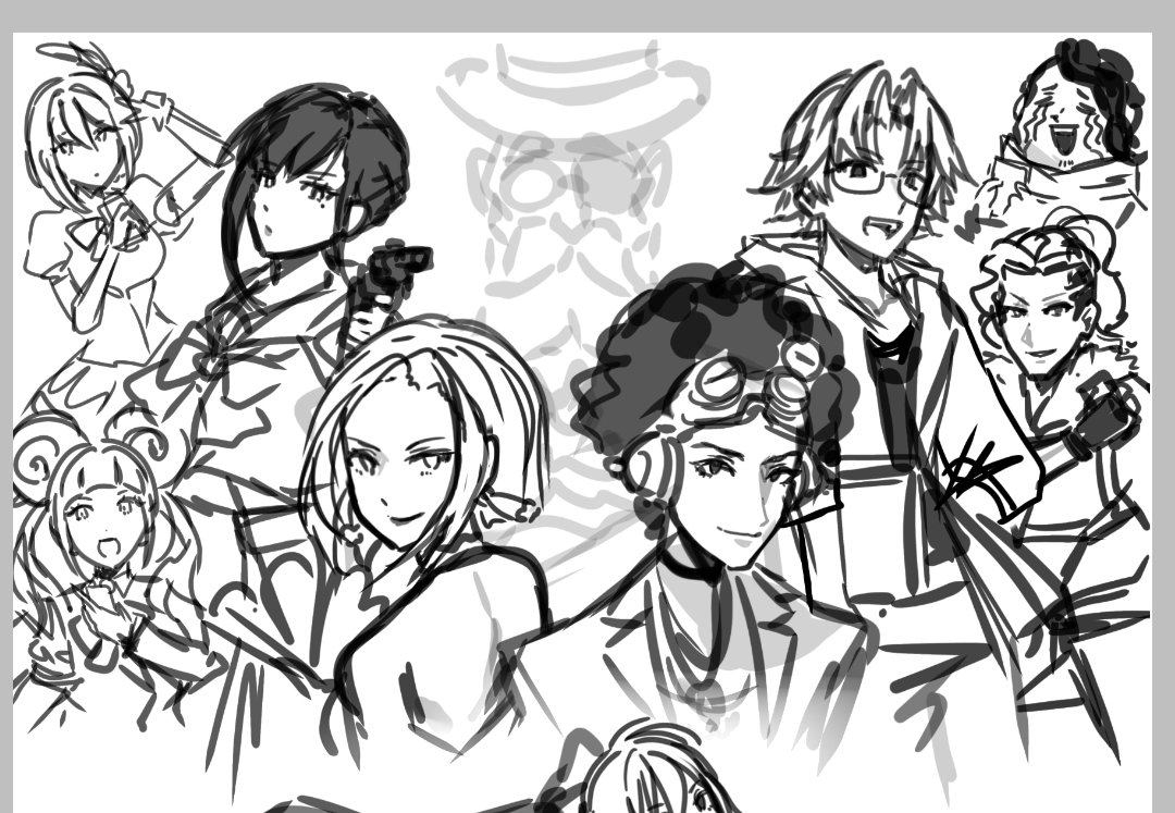 im not saying im working on a big piece for the dx2 5th anniv but i am 