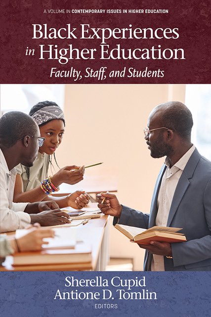 Check out our new book on Black experiences in higher Ed! <a href="/LiraeJourney/">Lirae Journey</a>.  infoagepub.com/products/Black…
