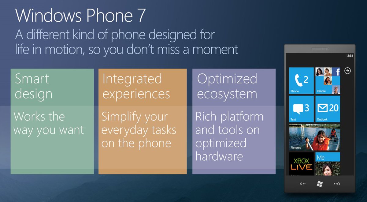 mkashman's tweet photo. #TBT | Turns out, Windows Phone 7 was the next of Kin.
#ProjectPink 💗 https://t.co/LZDBcPFW1e