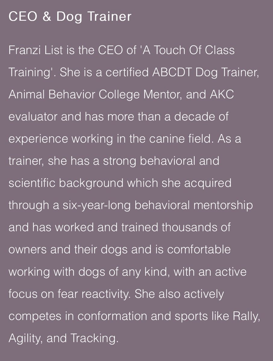 ListFranzi's tweet photo. #atouchofclasa #animalbodylanguage #dogsoftwitter #dogtraining https://t.co/iAqbDz3SbX