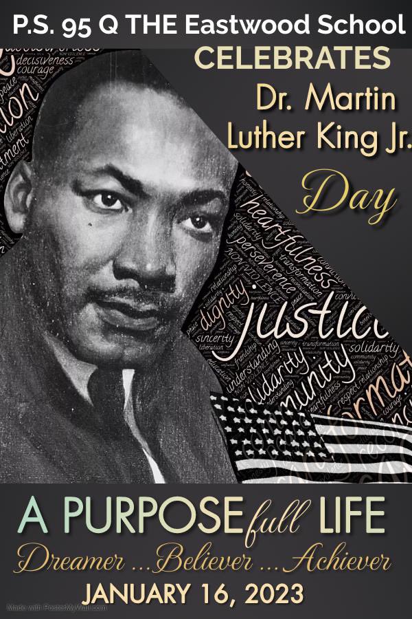“The function of education is to teach one to think intensively and to think critically. Intelligence plus character – that is the goal of true education.”~Dr. Martin Luther King Jr. NYC schools will be closed Monday, January 16th in observance of Dr. Martin Luther King Jr. Day.