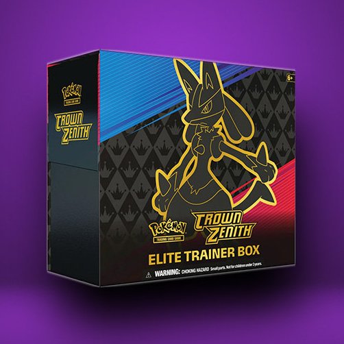 👑CROWN ZENITH ETB GIVEAWAY!👑

Teaming up with Paladin Cards to give away a Crown Zenith Elite Trainer Box! To enter:

✅Follow <a href="/PokemonDealsTCG/">Pokemon Deals & News!</a> + <a href="/paladincards20/">Paladin Cards</a> 
✅Like + Retweet this!
✅That's IT!

Ends 1/18! Happy Crown Zenith Release Week!!🔥

#Pokemon #PokemonTCG #Giveaway