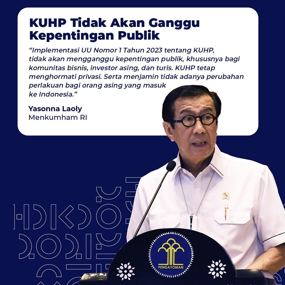 JonnyHouse's tweet image. KUHP Tak Mengganggu Kepentingan Publik
@humas_lateti
@Kemenkumham_sum

#SaveKPK #BerantasKorupsi #HukumdanKeadilan #IndonesiaBebasKorupsi