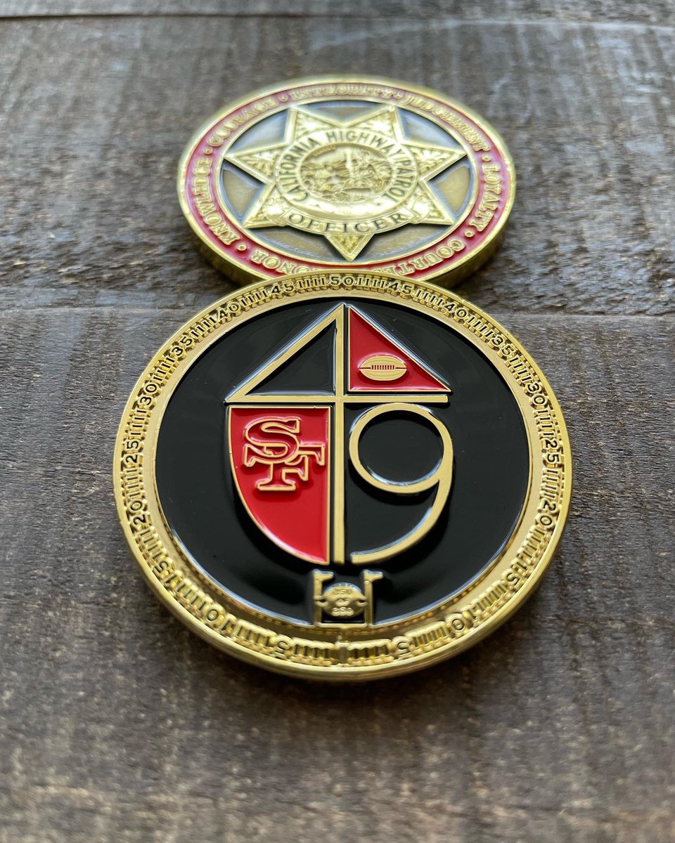 policelifeco's tweet image. 49ers win!

Challenge coins available from:

PIG Life Apparel 
piglifeapparel.com

#piglifeapparel #proLEO #cop #coplife #police #policeofficer #thinblueline #thinbluelinefamily #bluelinefamily #trooper #highwaypatrol #policegear #policeapparel #lawenforcement #challengecoin