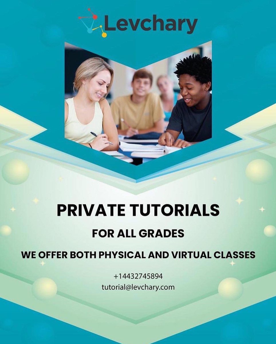 LevChary's tweet photo. Sign up!
Take classes from anywhere in the world!
Call us now!
#levchary #aws #cloudcomputing #tutorial #classes #math #allgrade #allsubjects #english #stem
@LevChary https://t.co/Vb0oPLcEBl