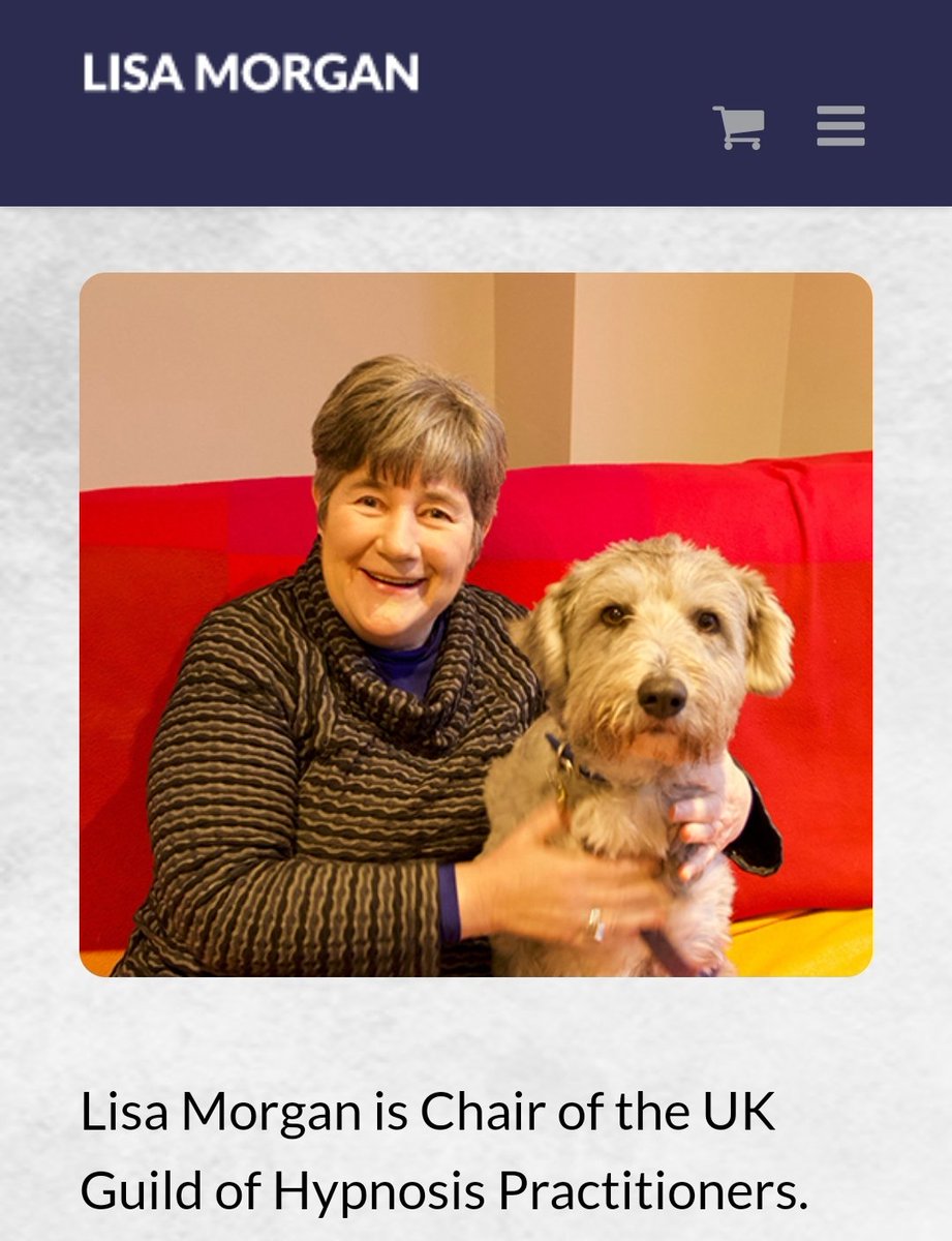 trans_safety's tweet photo. Lisa Morgan is the Chair of the UK Guild of Hypnosis Practitioners - "a membership organisation and certifying body for professionals who use hypnotic trance and associated techniques".

https://t.co/fDUPJgrwkW https://t.co/iLX0l3LSra