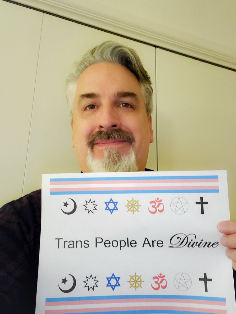 RandalMason's tweet photo. #TransPeopleDivine #TransphobiaIsASin https://t.co/5kg13Eov2a