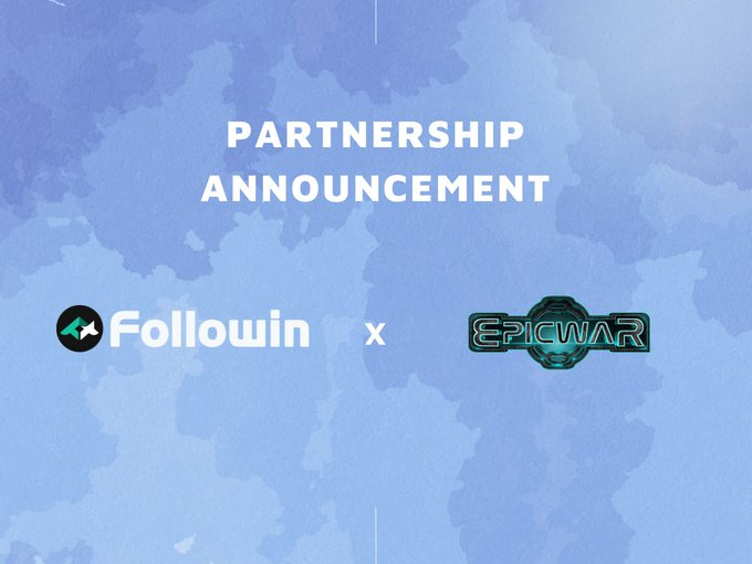 PARTNERSHIP ANNOUNCEMENT: @the_epic_war x @Followinvietnam We are so thrilled to announce that we became the official partner with Followin — a global blockchain aggregation information platform Read the fastest updated news at followin.io