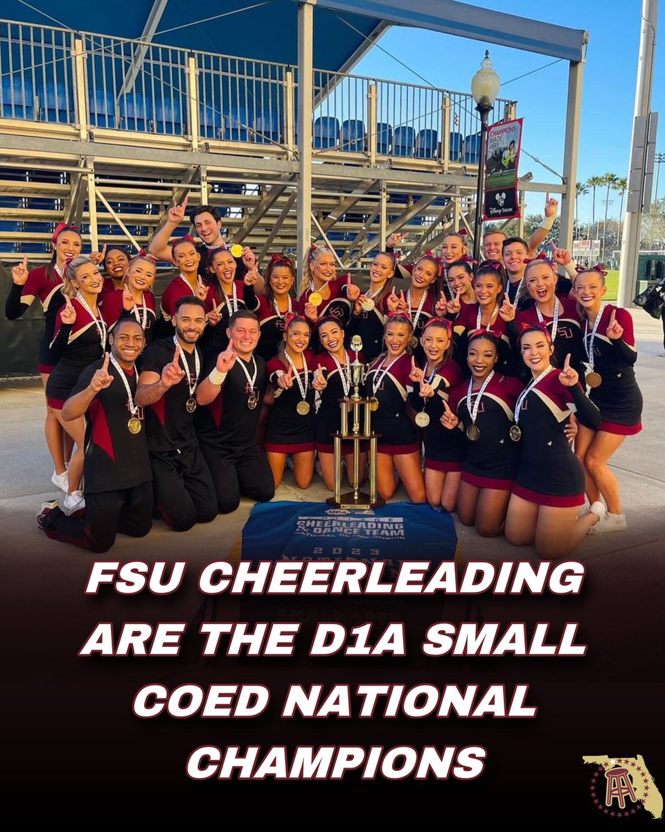 FSU_Barstool's tweet image. #CheerleadingSchool