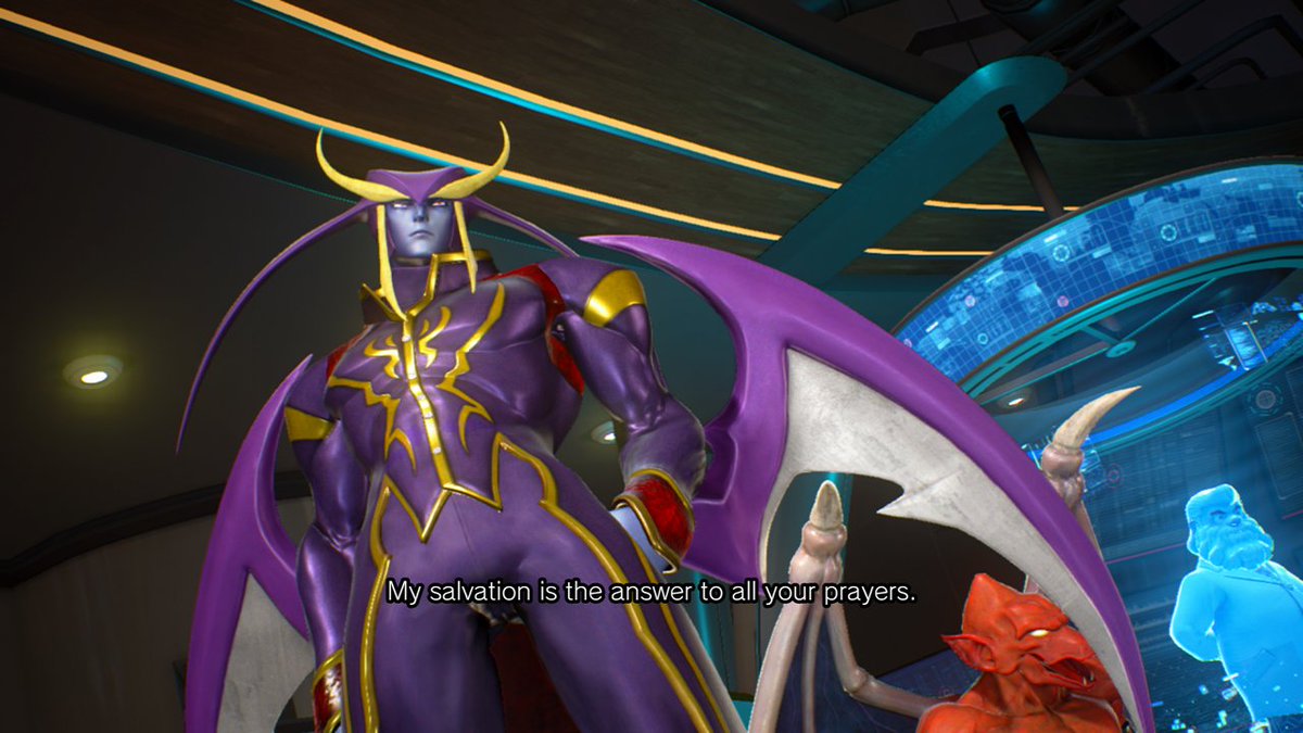 SmashfanCrystal's tweet image. Jedah and Firebrand.#MARVELVSCAPCOMINFINITE #XboxShare
