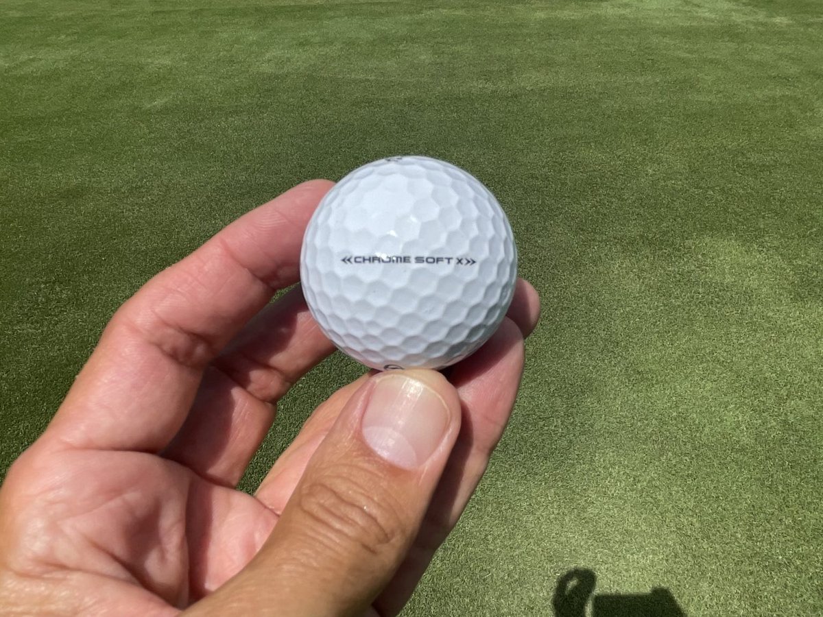 Callaway Golf (@callawaygolf) on Twitter photo Si Woo chose Chrome Soft X π₯ Si Woo chose Chrome Soft X π₯