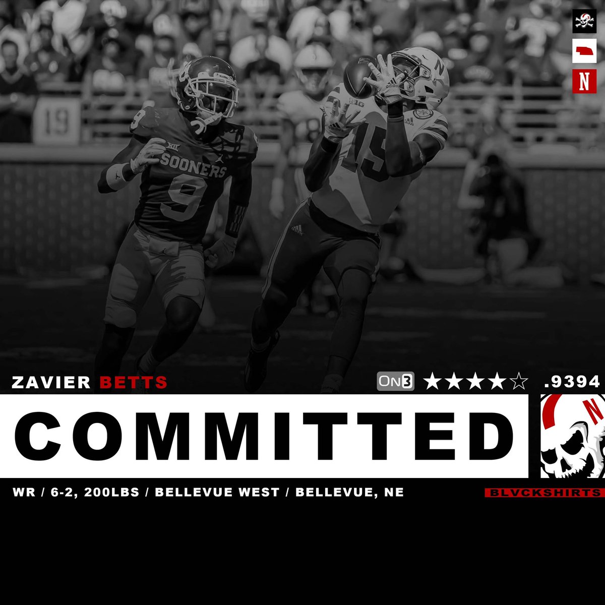 OFFICIAL: ZAVIER BETTS WILL RETURN TO NEBRASKA. 🚨🌽