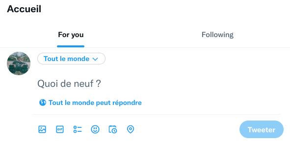 Skyërn Aklea - Ça y est, Twitter est mort. "For you" et "Following" ça va bien foutre la merde. https://t.co/RzLlCsk4a9