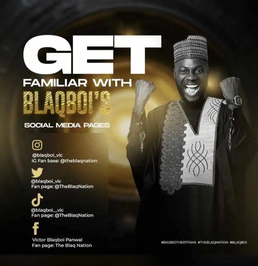 harissjames's tweet image. A superstar in the making @blaqboi_vic
BLAQBOI NATION 
#blaqboi 
#BbTitans