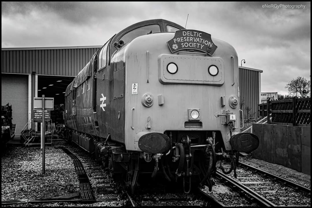 DELTIC 19 at Barrow Hill DPS depot.
#deltic #dps #barrowhill #railway #napier #power #ecml