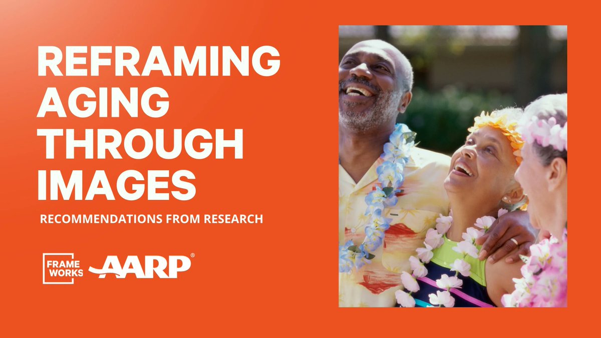 AARPresearch's tweet image. Images can go a long way in shaping our attitudes and opinions, so it’s important that we mindfully select photos that counter stereotypes while maintaining authenticity. Our popular report w/ @FrameWorksInst offers actionable steps to #ReframeAging: spr.ly/60173nGpJ