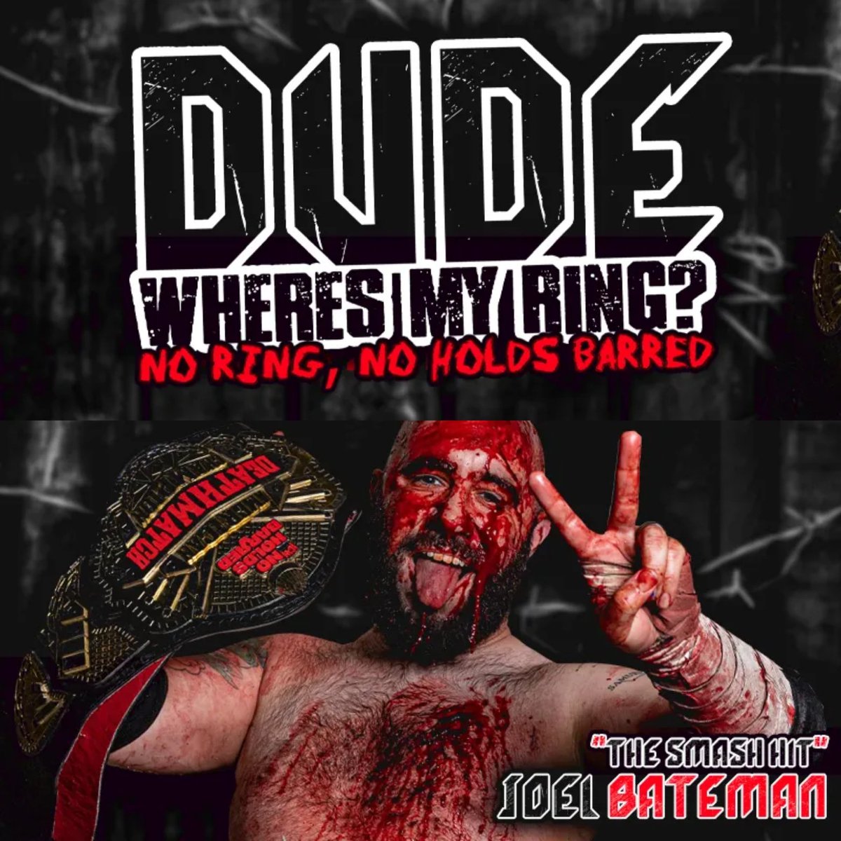 DWMR_Perth's tweet photo. In case you missed it, "The Smash Hit" Joel Bateman is gonna be dropping into Perth and WE ARE FUCKING PUMPED!!! First #dudewheresmyring announcement.
EVENT DETAILS COMING THROUGH VERY SOON. #DWMR #DWMRPerth #Perth #Perthwrestling #wrestling https://t.co/9qY6CM5ZML