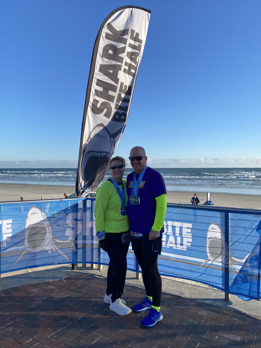 A chilly Sharkbite Challenge in the books. After a 53 degree run last night a 35 degree run was on today’s menu. As always it was a great time getting to run with Emily #imgladshewaitedforme. Until next time!! #liveagreatstory