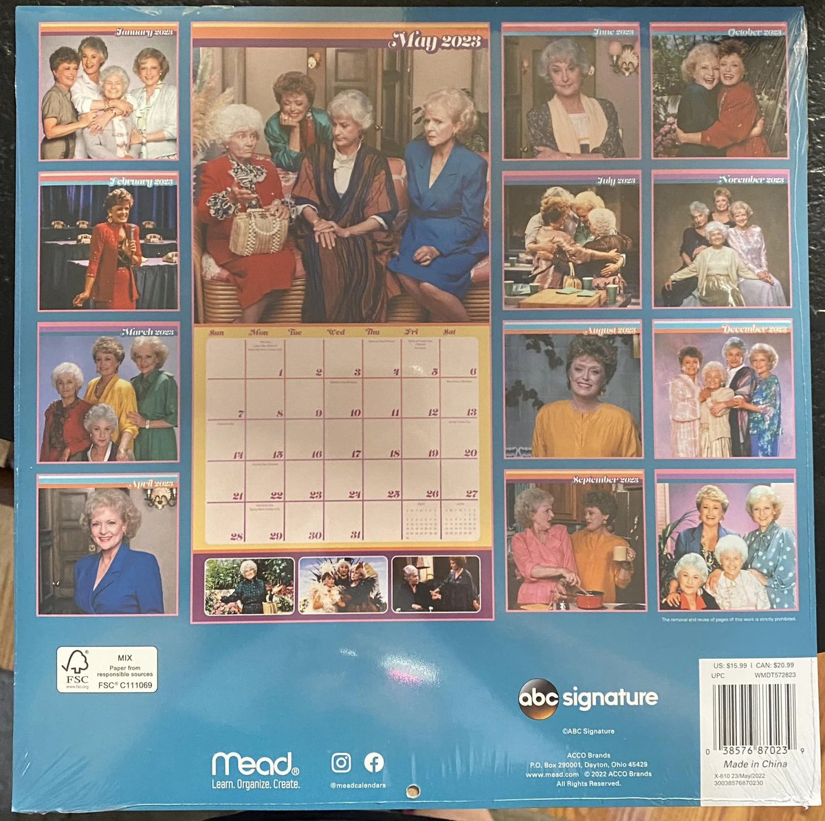 GoldenGirlsShow's tweet photo. Look what my mother bought today. (Sorry about the weird lighting and glare.) https://t.co/G4ZqlKVovv